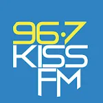 96.7 KISS FM | Indus Appstore | App Icon