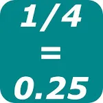 Fraction to Decimal Converter | Indus Appstore | App Icon