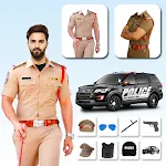 Men Police Suit Photo Editor | Indus Appstore | App Icon