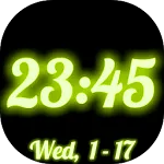 Large Digital Clock Display | Indus Appstore | App Icon