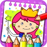 Princess Coloring Book & Games | Indus Appstore | App Icon