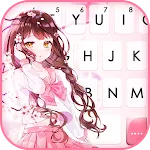 Anime Girl Sakura Keyboard | Indus Appstore | App Icon