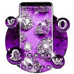 Purple Diamond Launcher Theme | Indus Appstore | App Icon