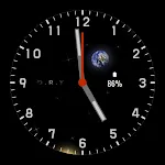 Space Time Analog Watchface | Indus Appstore | App Icon