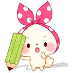 Sticky Note Mochizukin chan | Indus Appstore | App Icon