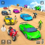 Mega Ramp Superhero Car Game | Indus Appstore | App Icon