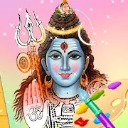 Lord Shiva Coloring Book 📕: Colors & Paint 🖌 | Indus Appstore | App Icon