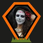 Halloween makeup editorapp icon