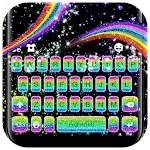 Rainbow Glitter Keyboard Theme | Indus Appstore | App Icon