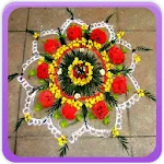 Flower Rangoli Gallery | Indus Appstore | App Icon