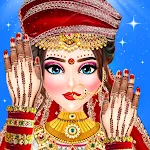 Desi Indian Bridal Dresup Game | Indus Appstore | App Icon