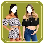 Women Short Sleeve Crop Tops | Indus Appstore | App Icon