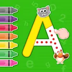 Kids Alphabets Numbers Tracing | Indus Appstore | App Icon