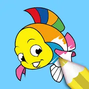 Fish Coloring Pages | Indus Appstore | App Icon