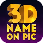 3D Name on Pics - 3D Textapp icon