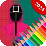 Colors: Squid Coloring Game 2 | Indus Appstore | App Icon