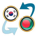 S Korea Won x Bangladeshi Taka | Indus Appstore | App Icon