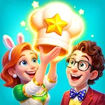 Foodstars: Merge & Cook | Indus Appstore | App Icon