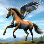 Flying Unicorn Horse Game | Indus Appstore | App Icon