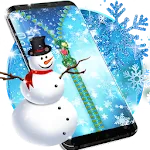 Winter snow lock screen | Indus Appstore | App Icon