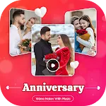 Anniversary video maker & song | Indus Appstore | App Icon