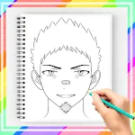 How to Draw Anime Man's Face | Indus Appstore | App Icon