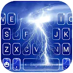 Blue Sky Lightning Keyboard Ba | Indus Appstore | App Icon