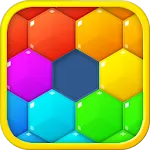 Hex Puzzle: Hexagon Merge Bloc | Indus Appstore | App Icon