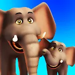 Talking Elephant King Red | Indus Appstore | App Icon