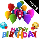 Happy birthday stickers for WA | Indus Appstore | App Icon