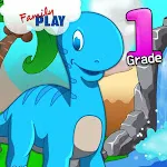 Dino 1st-Grade Learning Games | Indus Appstore | App Icon