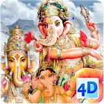 4D Ganesh Live Wallpaper | Indus Appstore | App Icon