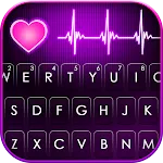 Neon Pink Heartbeat Theme | Indus Appstore | App Icon