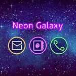 Neon Galaxy Theme | Indus Appstore | App Icon