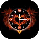 Heart Clock Live Wallpaper | Indus Appstore | App Icon