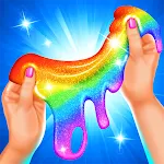 Rainbow Glitter Slime Maker | Indus Appstore | App Icon