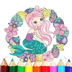 Mermaid Coloring Book | Indus Appstore | App Icon