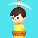 Boy Rescue Rope Cut Puzzle | Indus Appstore | App Icon