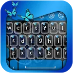 Blue Butterfly Keyboard | Indus Appstore | App Icon