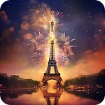 Happy N. Year's Fireworks LWP | Indus Appstore | App Icon