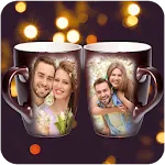 Coffee Cup Dual Photo Frame | Indus Appstore | App Icon