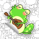 Sticker Book: Coloring Puzzle | Indus Appstore | App Icon