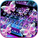 Neon Butterfly Theme | Indus Appstore | App Icon