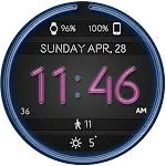 Neon Lights HD Watch Face | Indus Appstore | App Icon