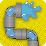 Water Pipes Logic Puzzle | Indus Appstore | App Icon