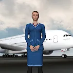 Virtual air hostess game | Indus Appstore | App Icon