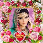 New year 2024 photo frameapp icon