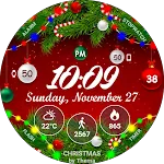 Christmas Lights Watch Face | Indus Appstore | App Icon