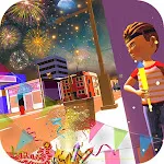 Diwali Fireworks Simulator 3D | Indus Appstore | App Icon