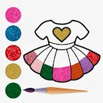 Dress Fashion Coloring Glitter | Indus Appstore | App Icon